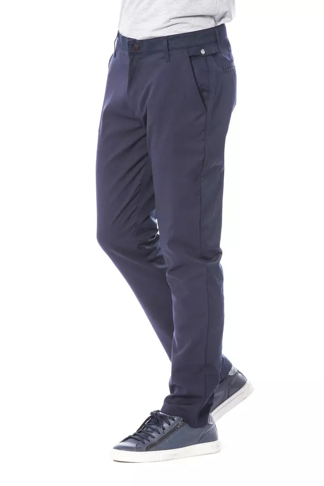 Verri Blå Polyester Herrebukser