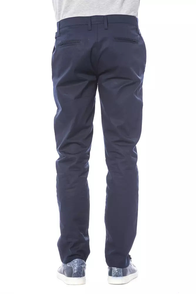 Verri Blå Polyester Herrebukser