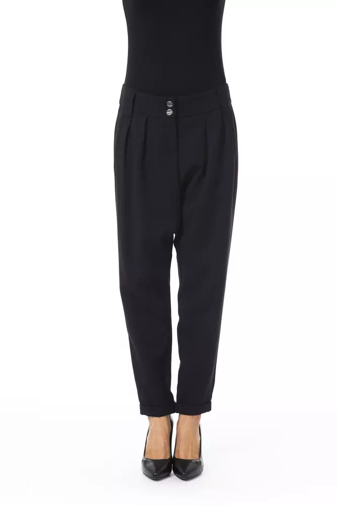 BYBLOS Sorte Polyester Damebukser