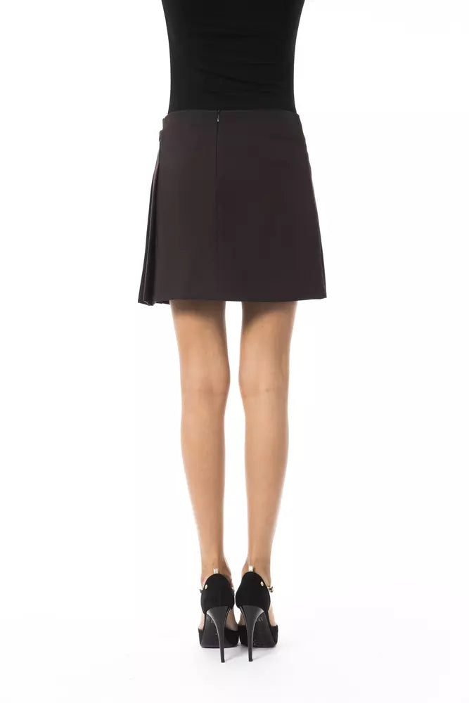 BYBLOS Brun Polyester Dame Nederdel