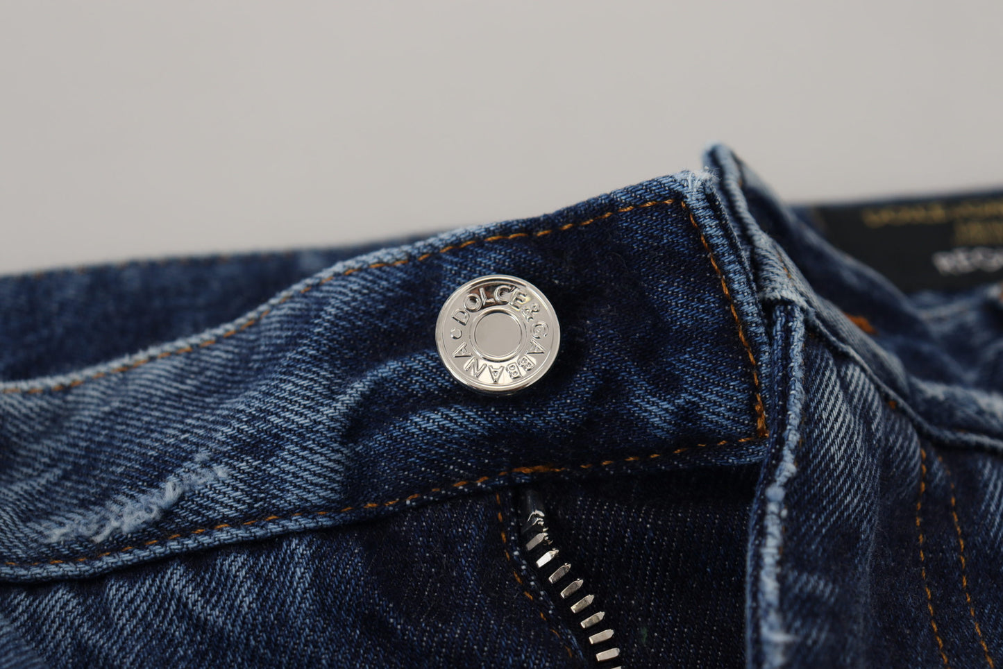 Dolce & Gabbana Chic slidte denimbukser til den moderne mand