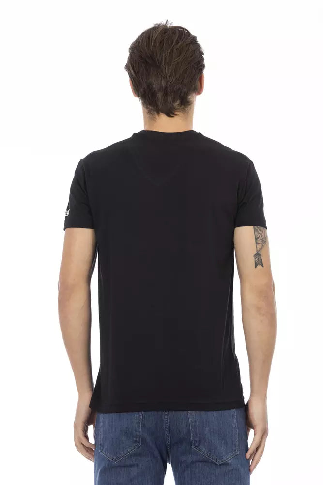 Trussardi Action sort bomuld herre T-shirt