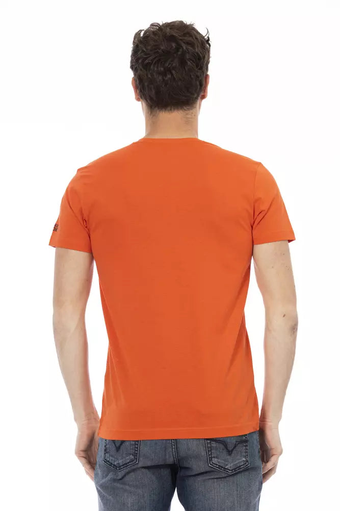 Trussardi Action Rød Bomuld Herre T-shirt