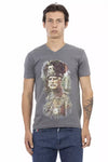 Trussardi Action Grå Bomuld Herre T-shirt