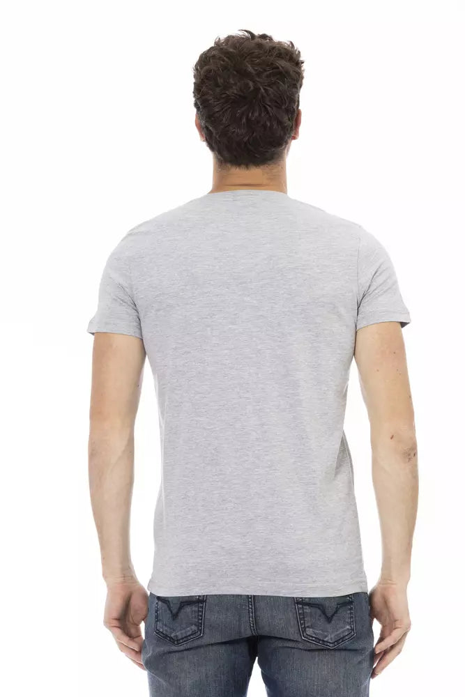 Trussardi Action Grå Bomuld Herre T-shirt