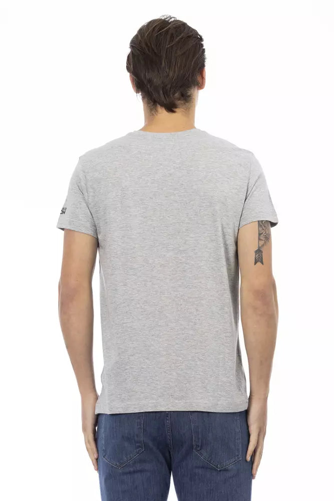 Trussardi Action Grå Bomuld Herre T-shirt