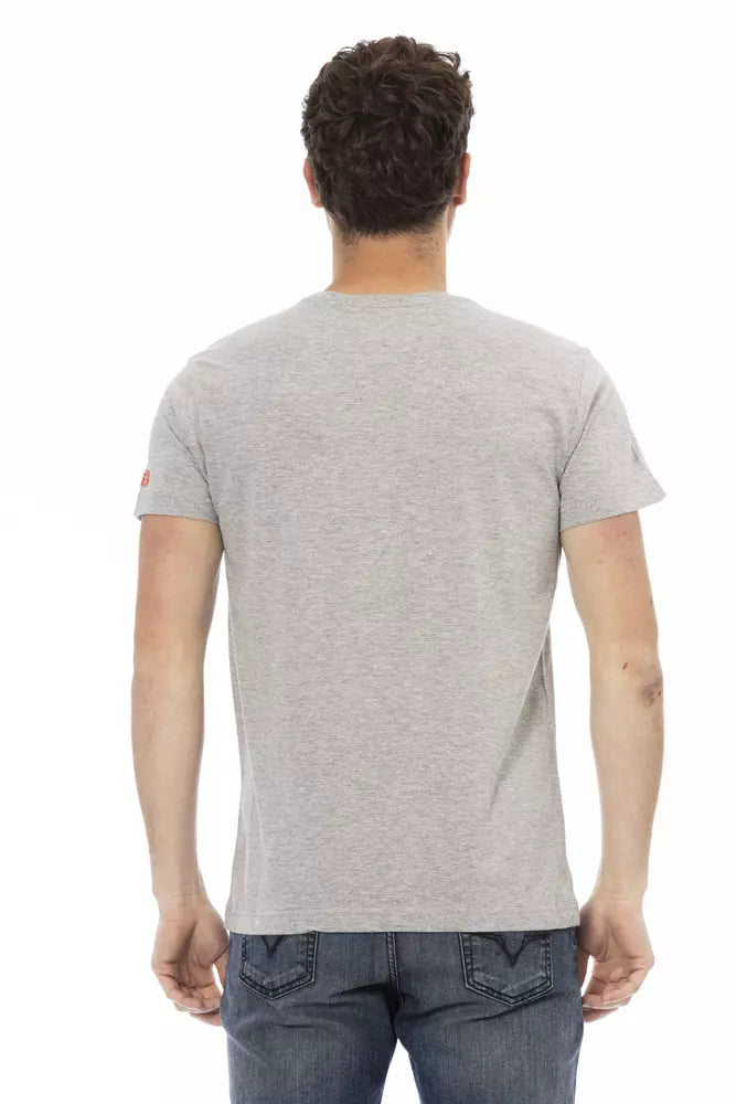 Trussardi Action Grå Bomuld Herre T-shirt