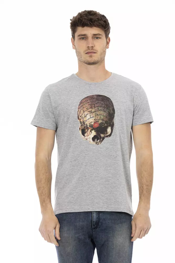 Trussardi Action Grå Bomuld Herre T-shirt