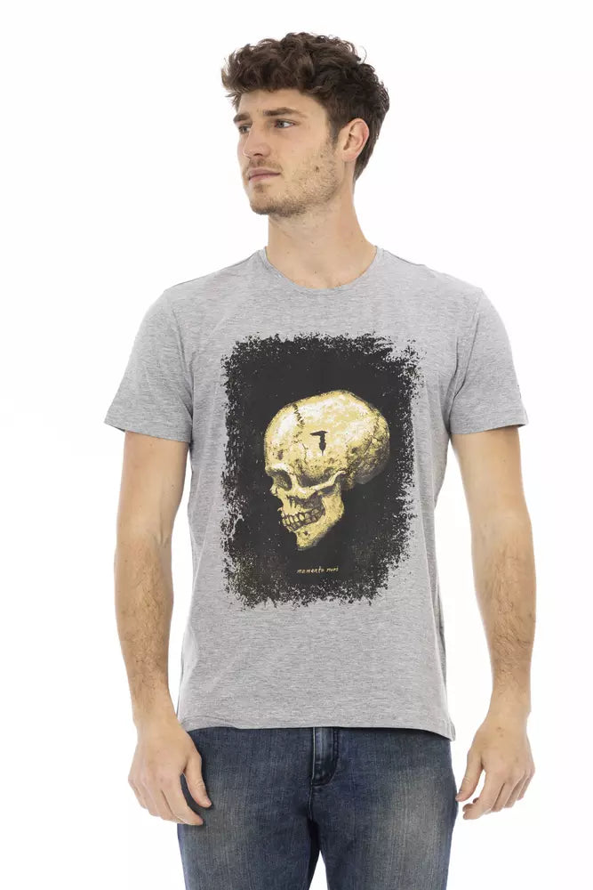 Trussardi Action Grå Bomuld Herre T-shirt