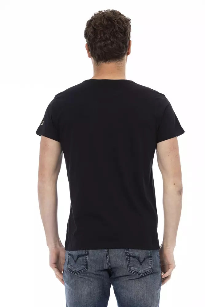 Trussardi Action sort bomuld herre T-shirt