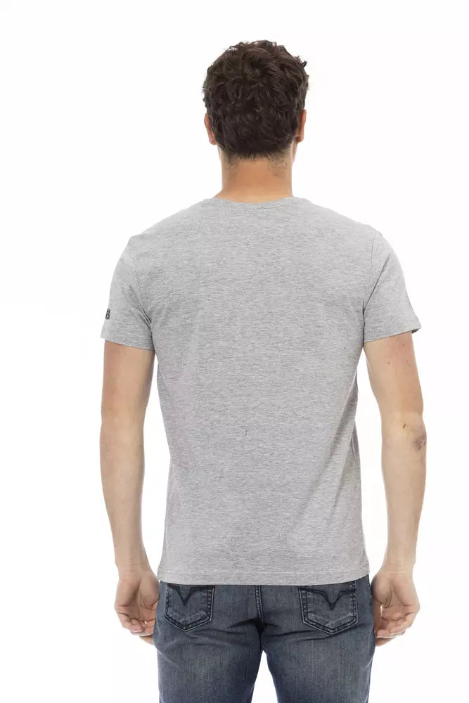 Trussardi Action Grå Bomuld Herre T-shirt