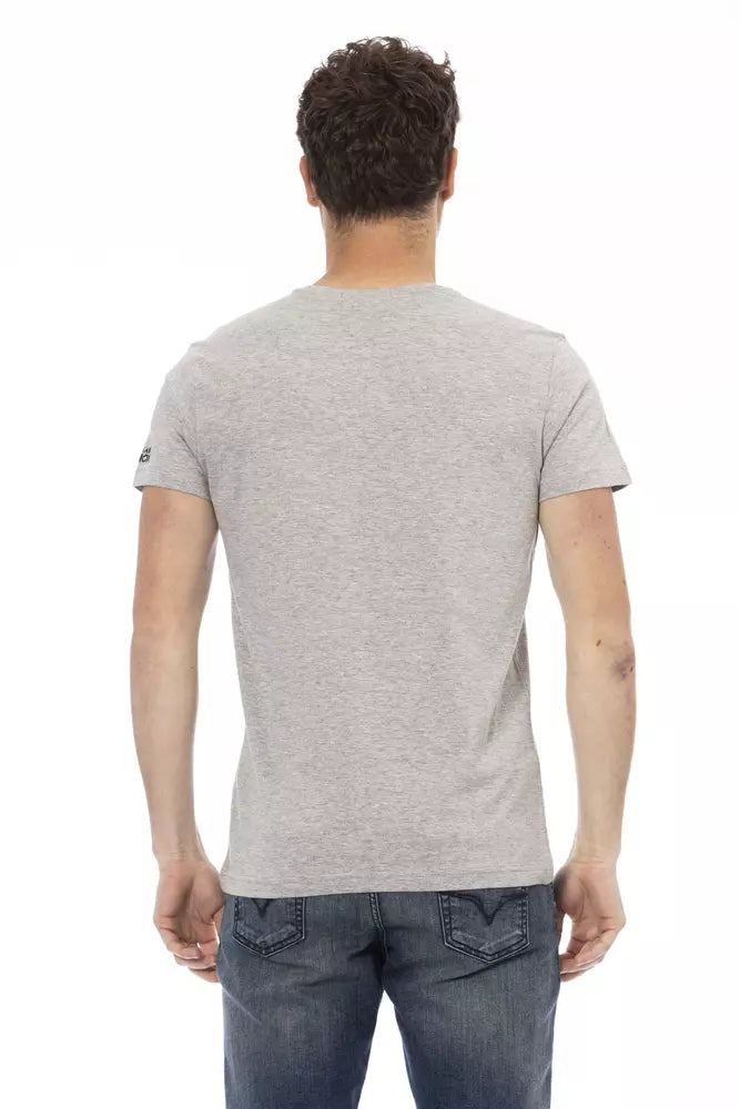 Trussardi Action Grå Bomuld Herre T-shirt