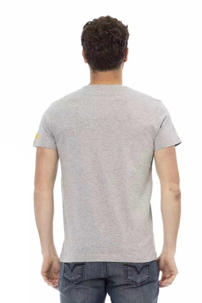 Trussardi Action Grå Bomuld Herre T-shirt