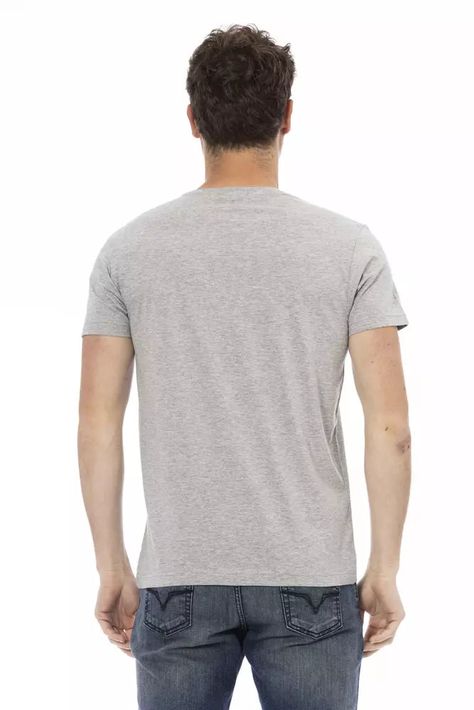 Trussardi Action Grå Bomuld Herre T-shirt