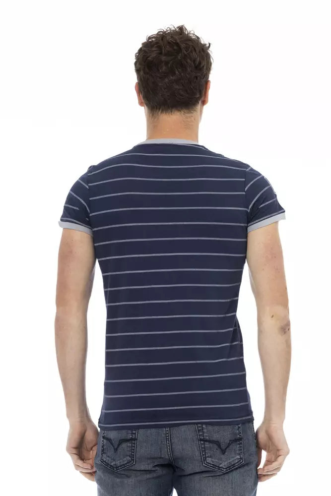 Trussardi Action Blå Bomuld Herre T-shirt