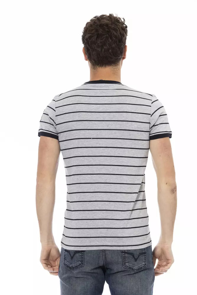 Trussardi Action Grå Bomuld Herre T-shirt