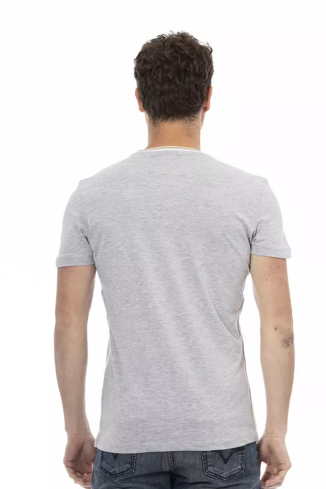 Trussardi Action Grå Bomuld Herre T-shirt