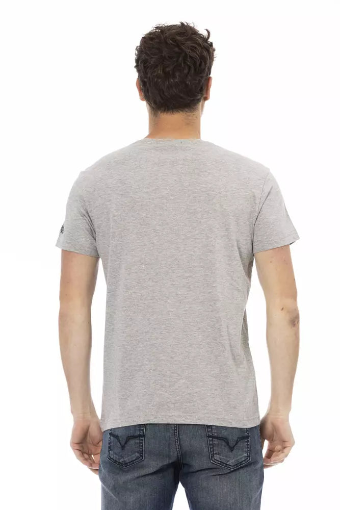 Trussardi Action Grå Bomuld Herre T-shirt