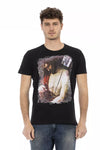 Trussardi Action sort bomuld herre T-shirt