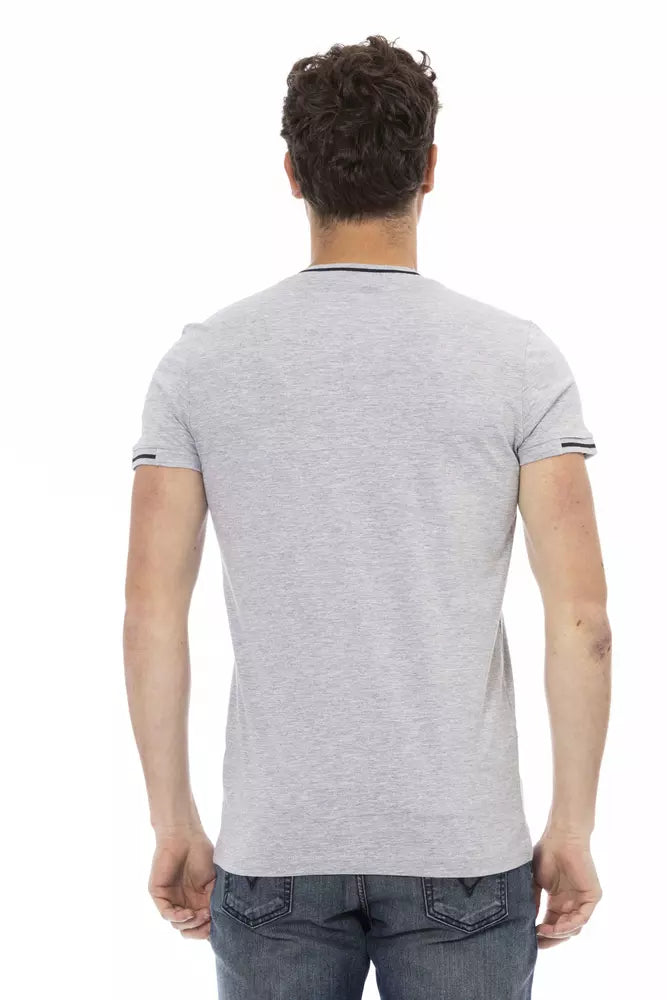 Trussardi Action Grå Bomuld Herre T-shirt