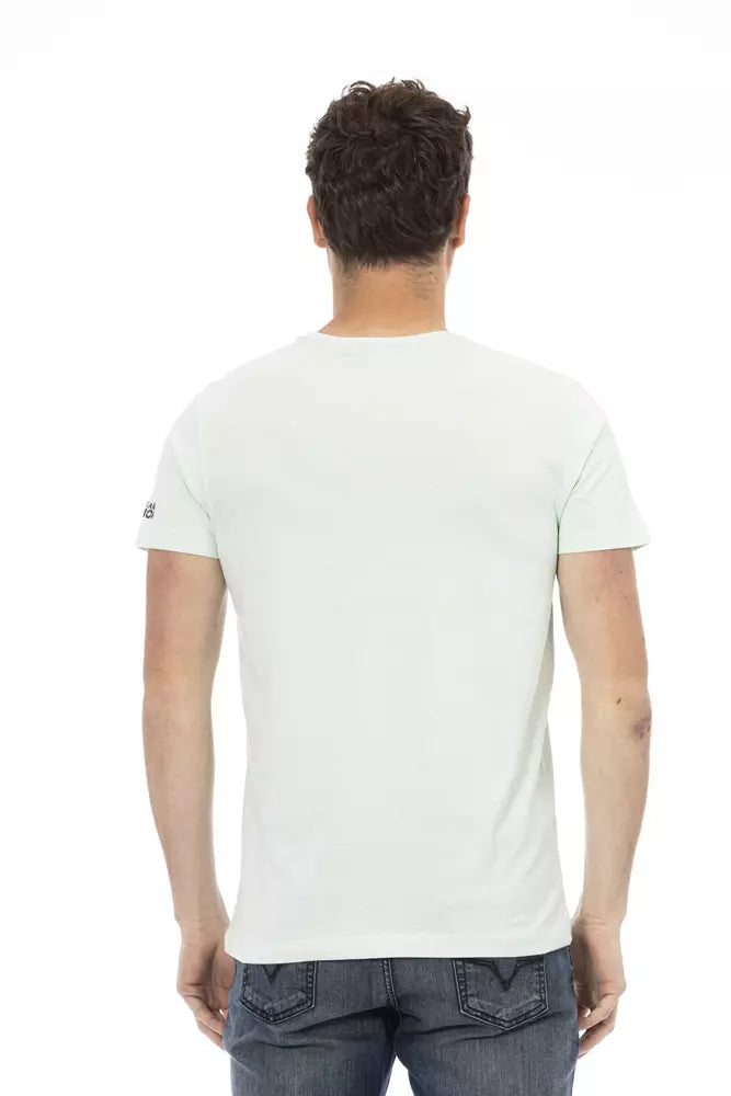 Trussardi Action Lyseblå Bomuld Herre T-shirt