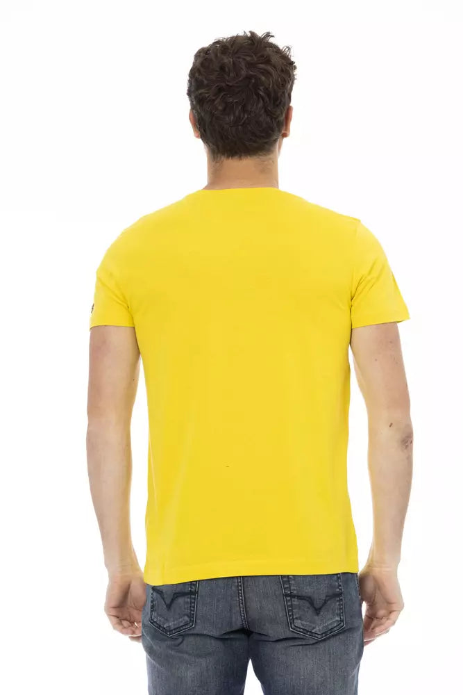 Trussardi Action Gul Bomuld Herre T-shirt