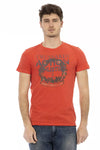 Trussardi Action Rød Bomuld Herre T-shirt