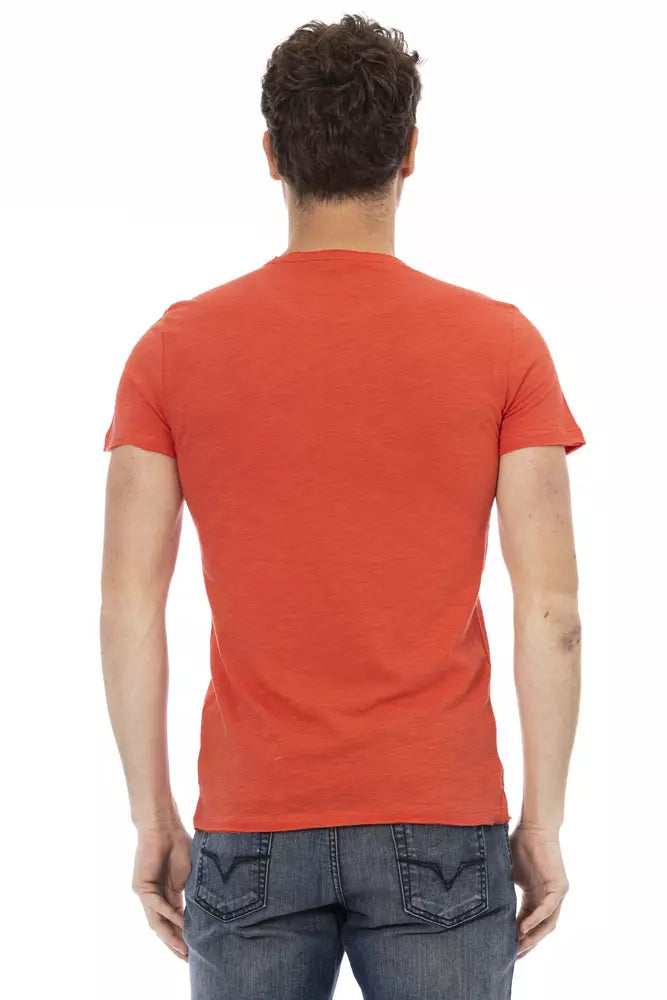 Trussardi Action Rød Bomuld Herre T-shirt