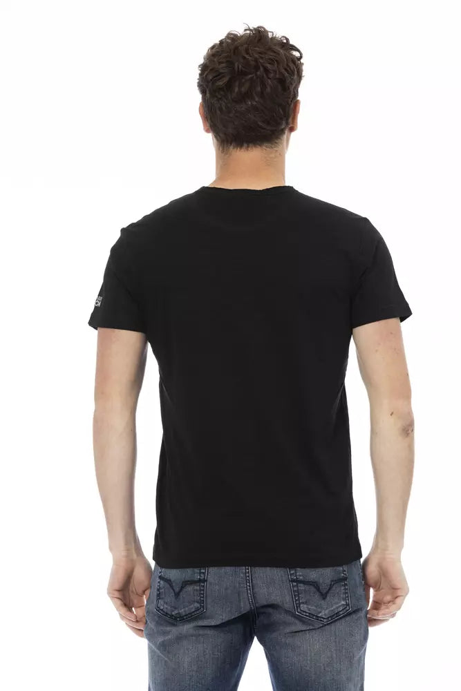 Trussardi Action sort bomuld herre T-shirt