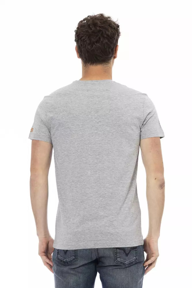 Trussardi Action Grå Bomuld Herre T-shirt