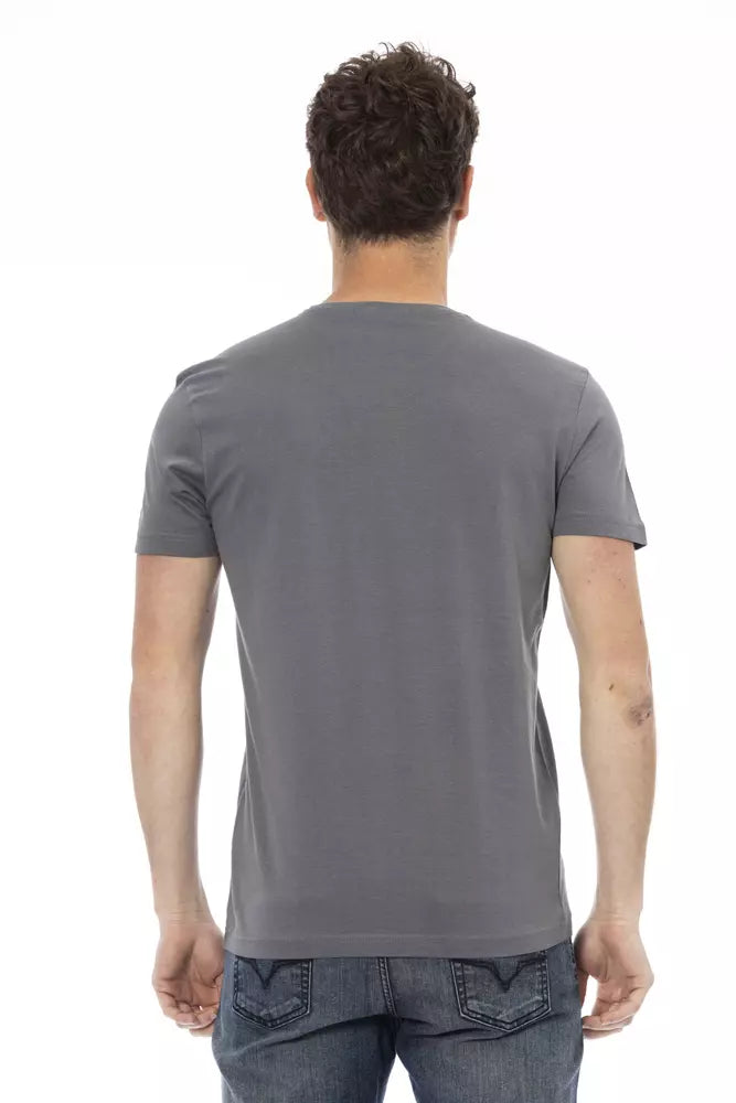 Trussardi Action Grå Bomuld Herre T-shirt
