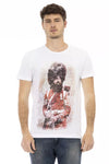 Trussardi Action Hvid Bomuld Herre T-shirt