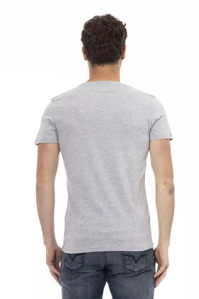 Trussardi Action Grå Bomuld Herre T-shirt