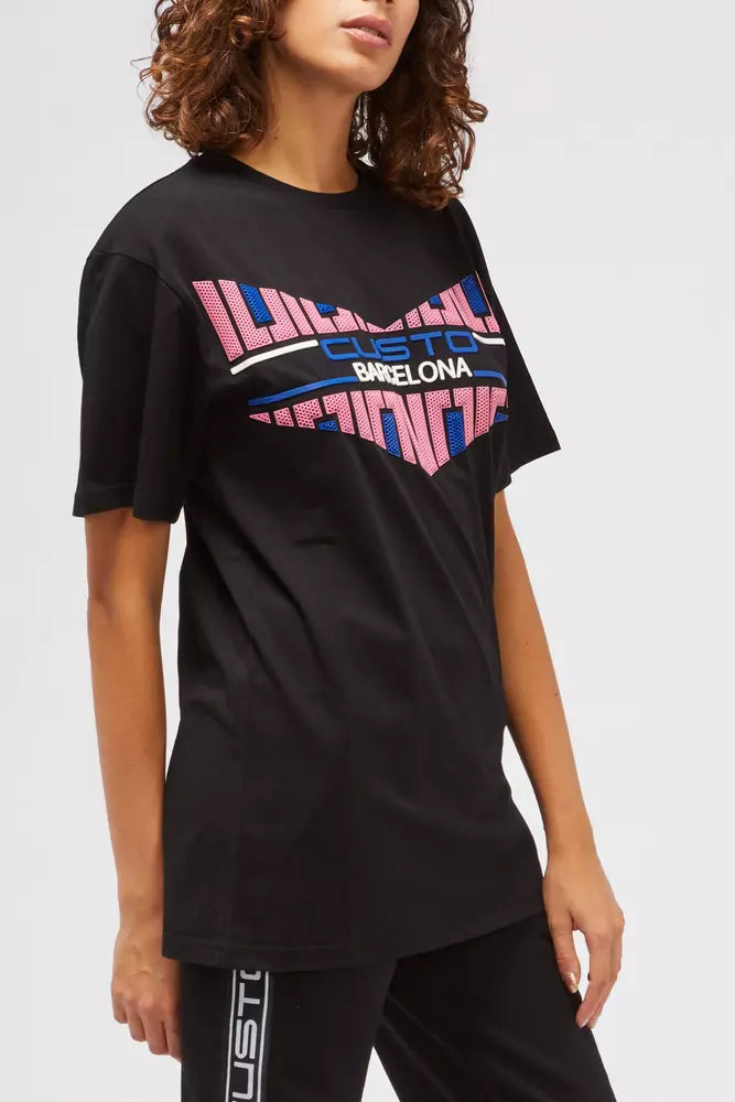 Custo Barcelona sort bomulds-T-shirt til kvinder