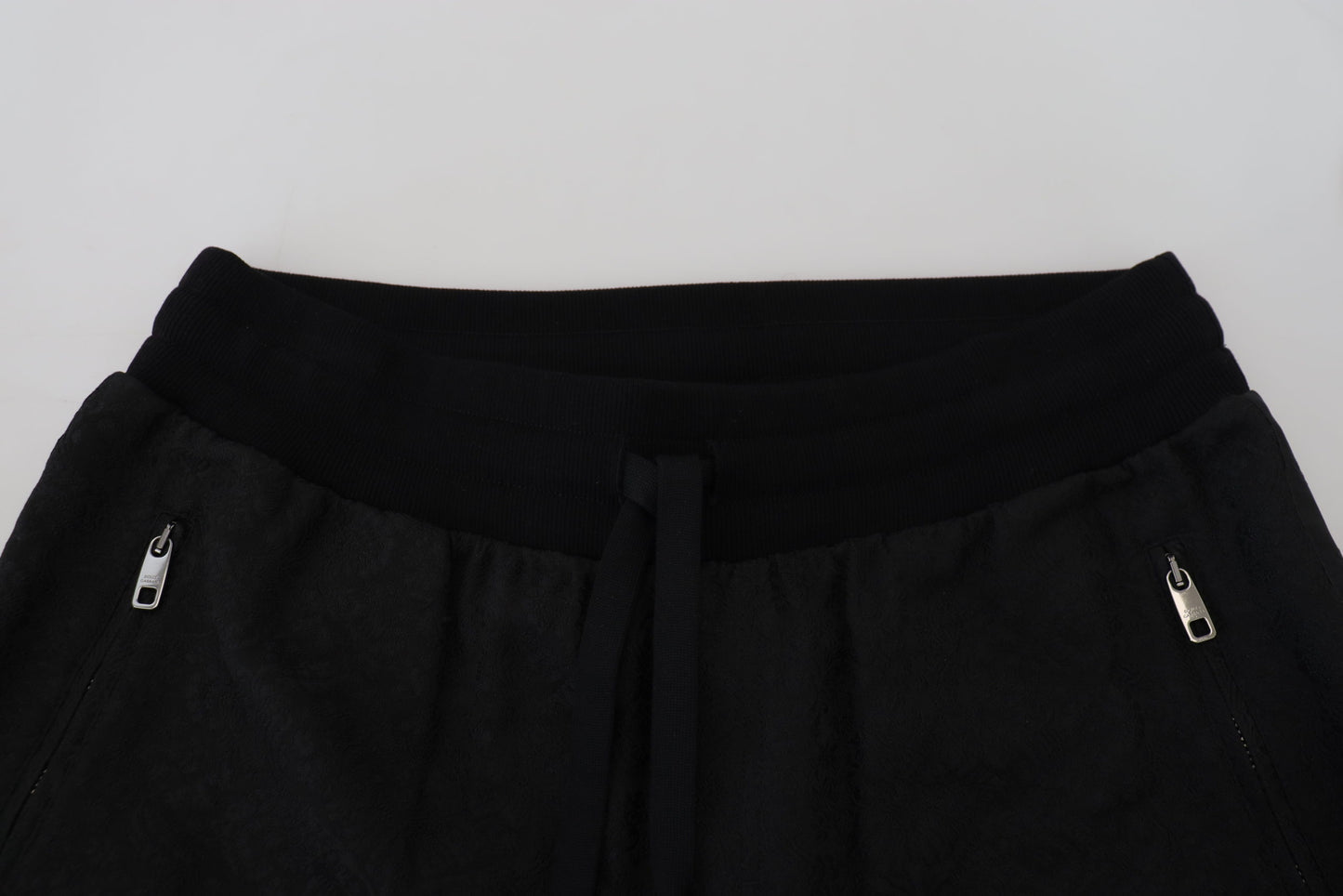 Dolce & Gabbana elegante sorte joggingbukser til den moderne mand