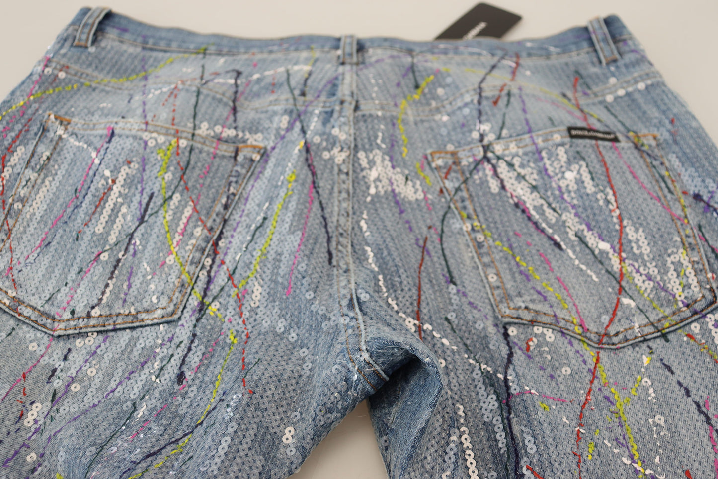 Dolce & Gabbana Udsøgte Color Splash Denimbukser