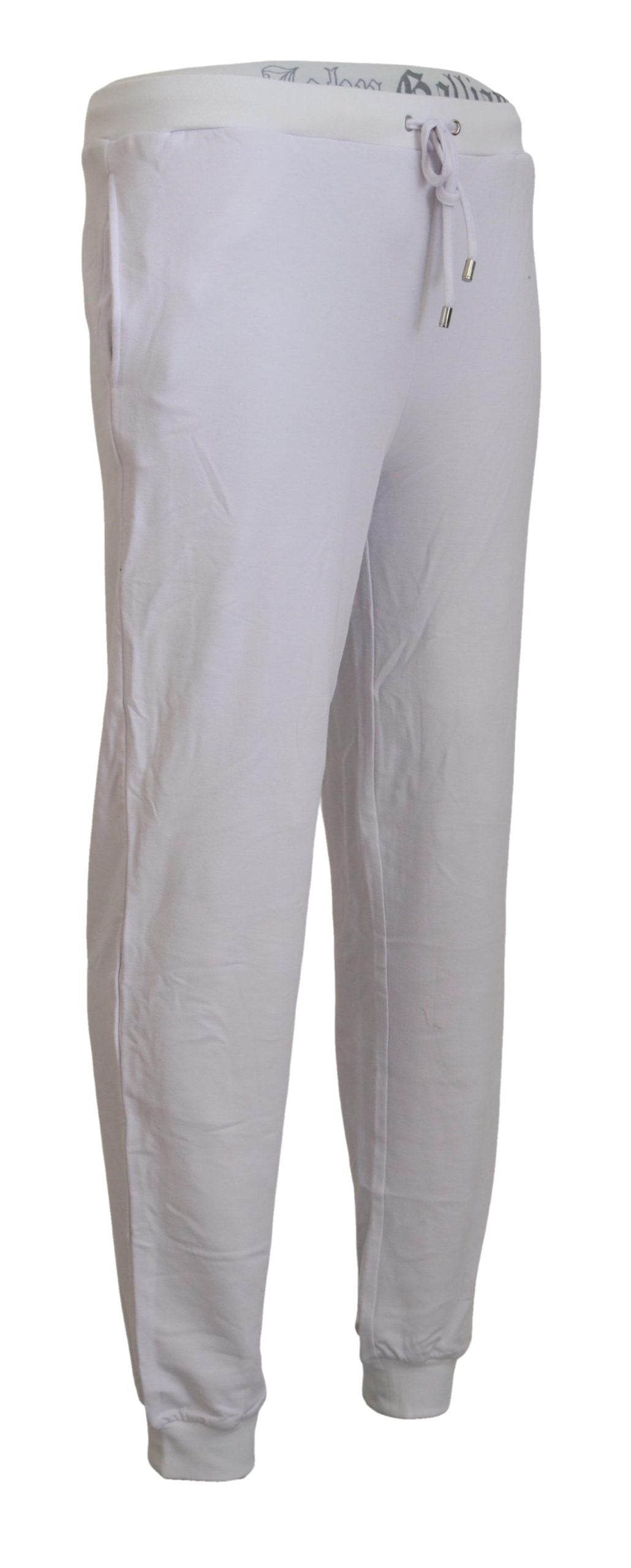John Galliano Chic Hvide Joggingbukser - Afslappet Elegance
