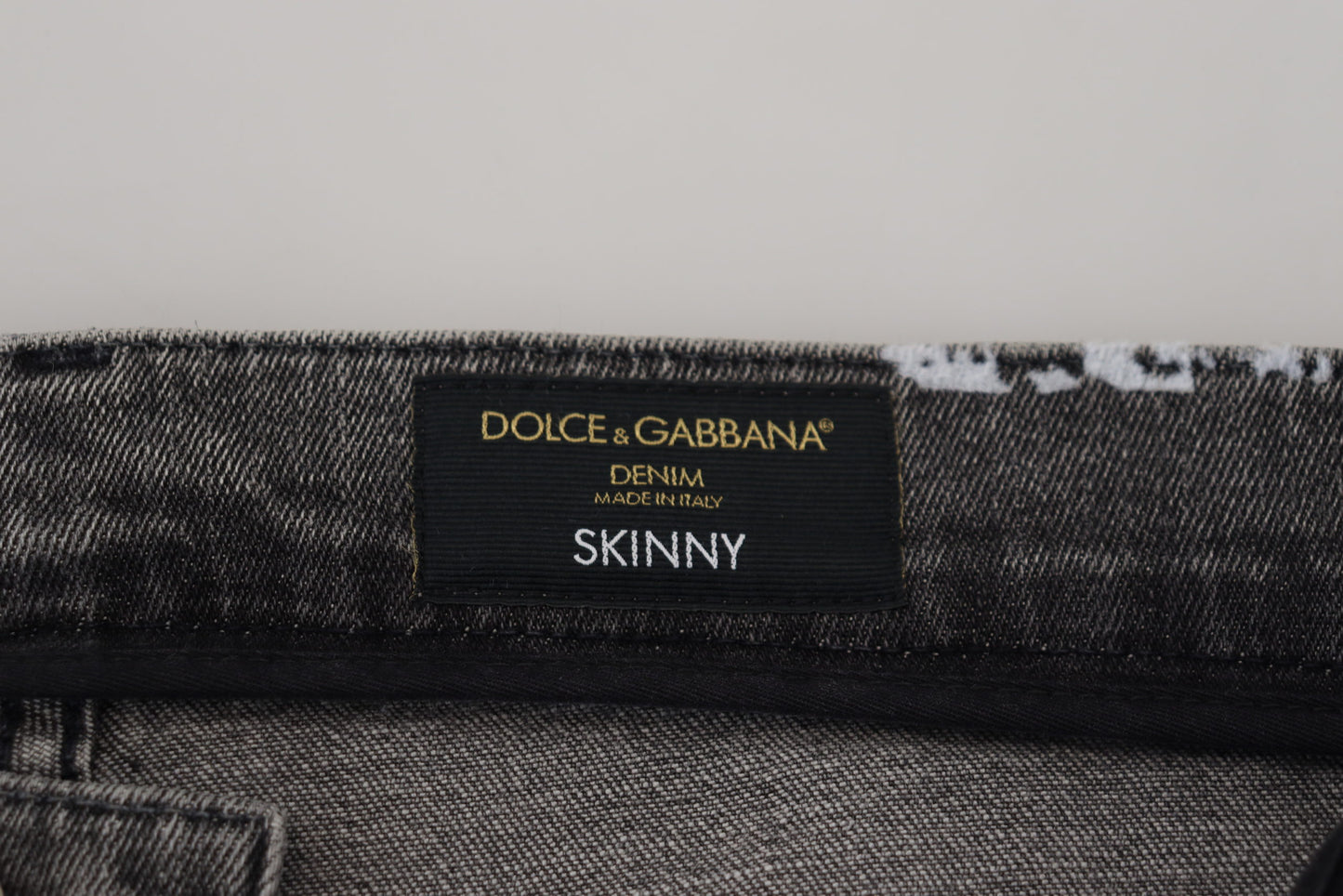 Dolce & Gabbana Flerfarvet Tie Dye Denim Ekstravaganza