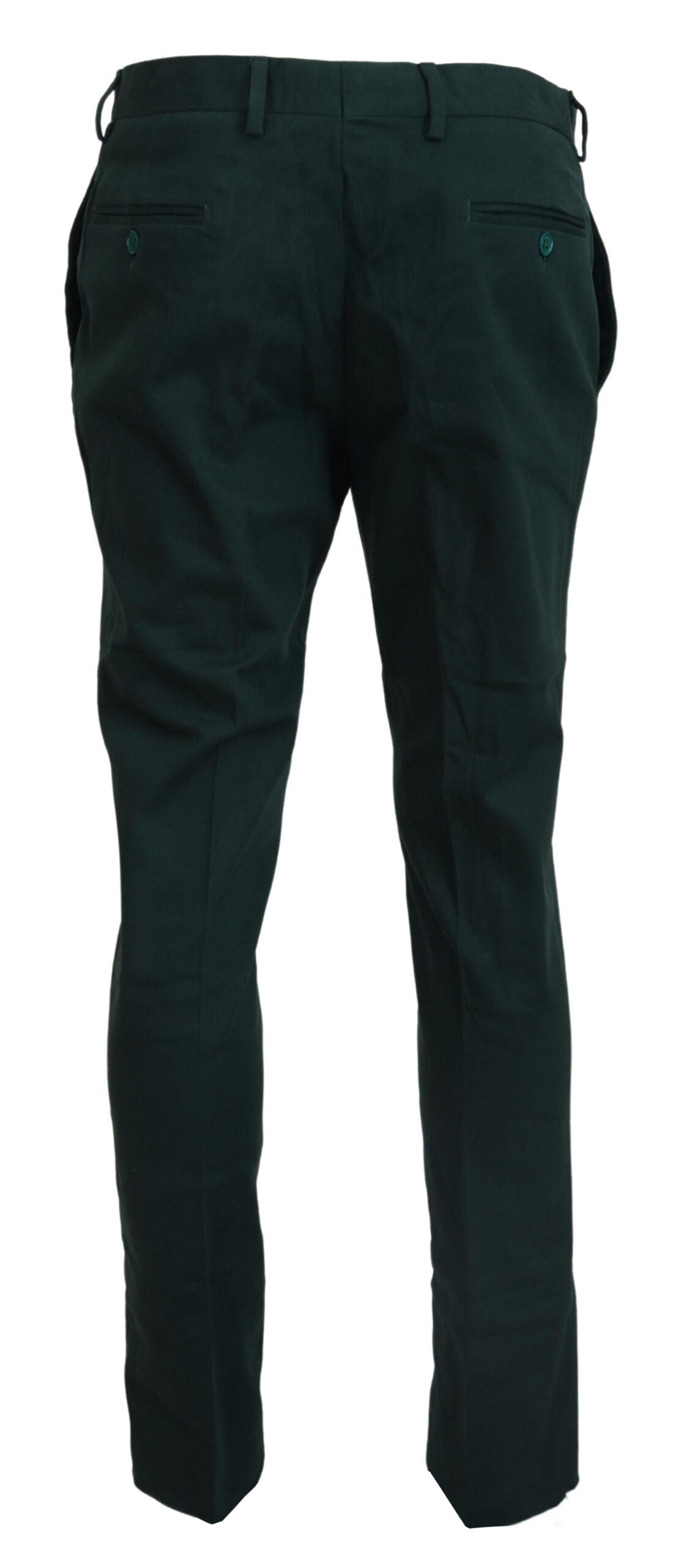 BENCIVENGA Elegante Mørkegrønne Chino Bukser