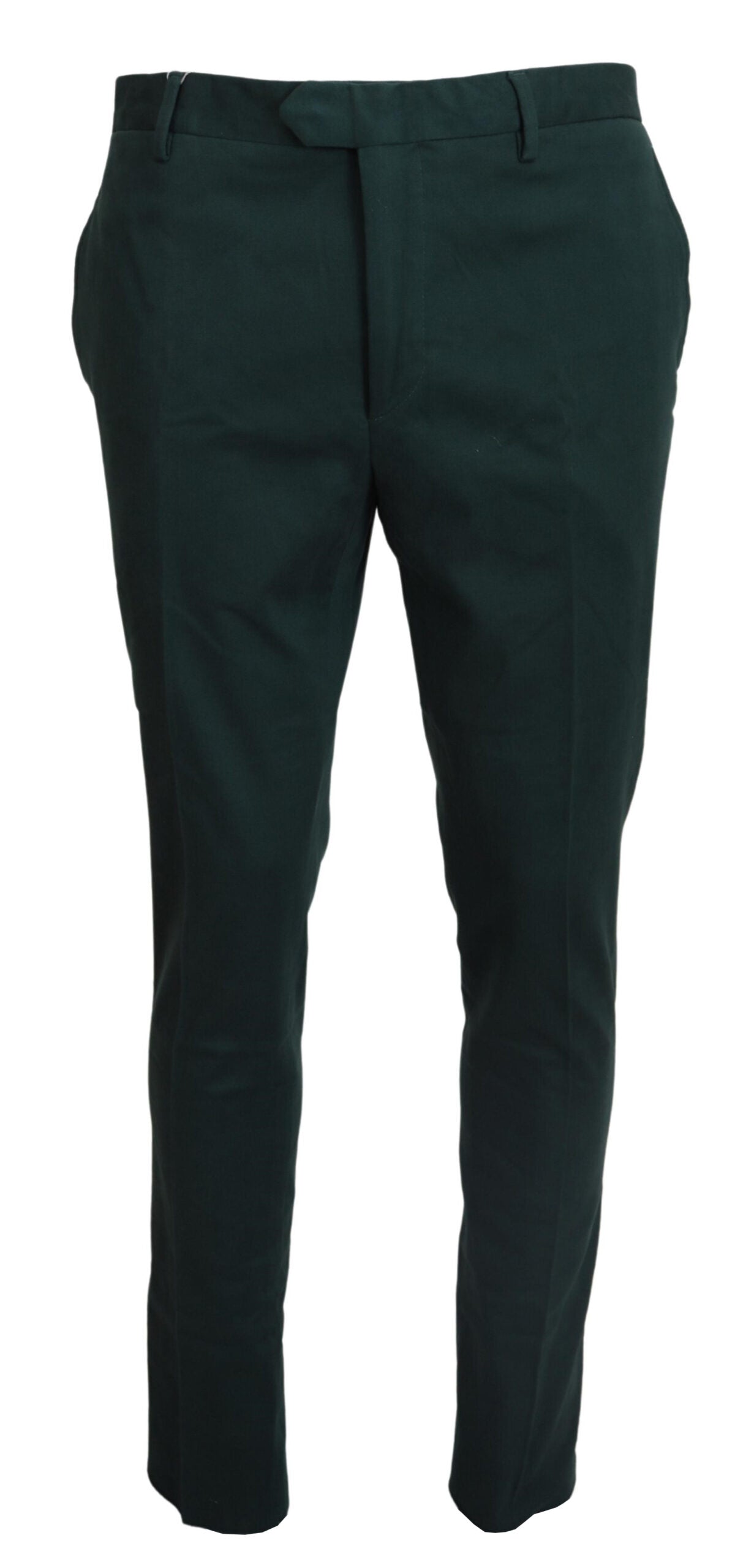 BENCIVENGA Elegante Mørkegrønne Chino Bukser