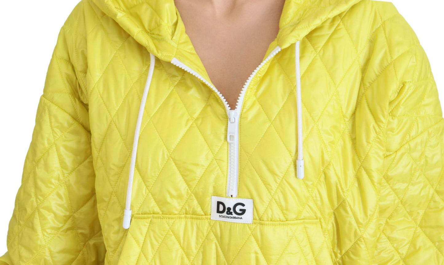 Dolce & Gabbana Elegant Gul Hættetrøje