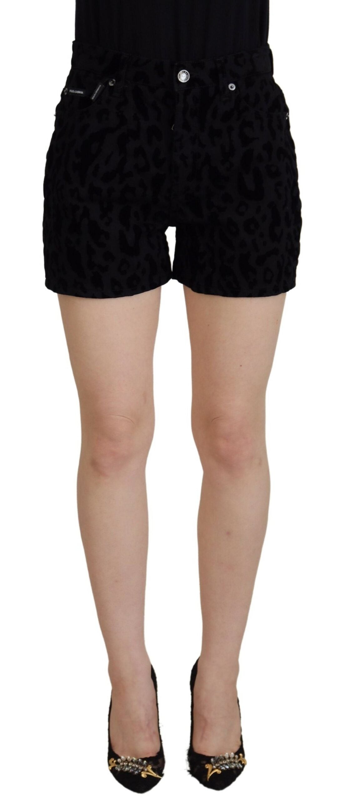 Dolce & Gabbana Chic mellemhøjtaljede hotpants shorts