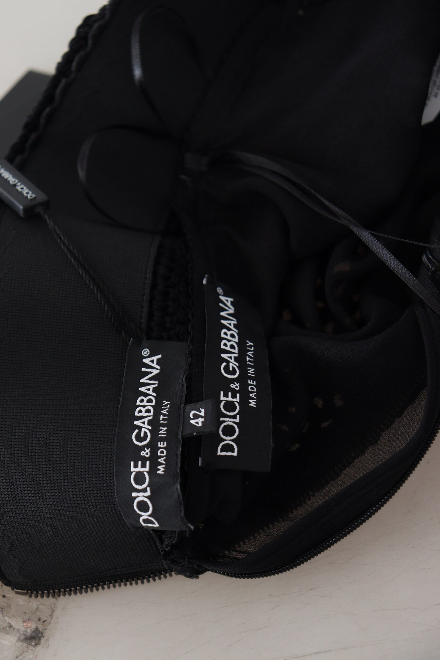 Dolce & Gabbana Elegant Højtaljet Havfrue Maxinederdel