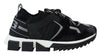Dolce & Gabbana Chic Sorrento Slip-On Sneakers i Monokrom
