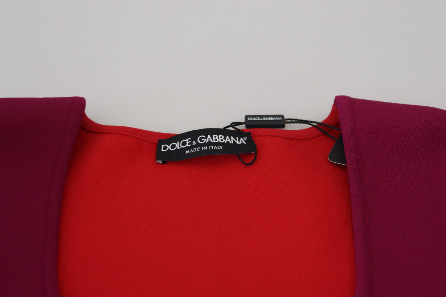 Dolce & Gabbana Flerfarvet Pullover med Firkantet Hals