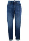 Yes Zee Blå Bomuld Herrejeans