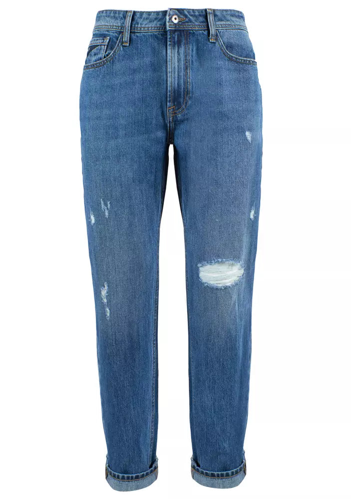 Yes Zee Blå Bomuld Herrejeans