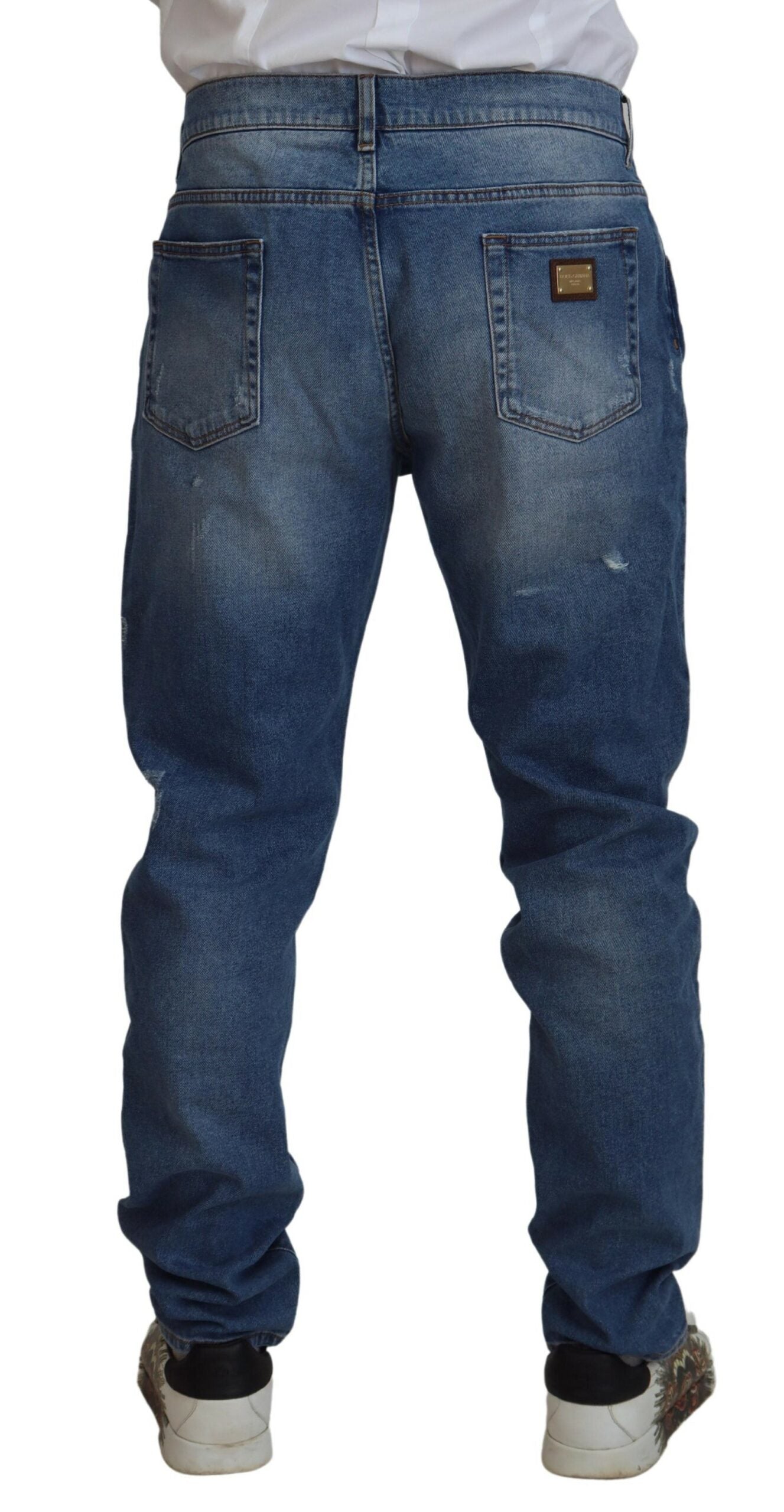Dolce & Gabbana Udsøgte Italienske Skinny Denim Jeans