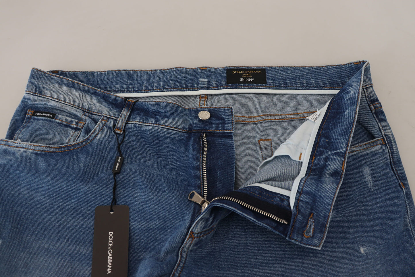 Dolce & Gabbana Udsøgte Italienske Skinny Denim Jeans