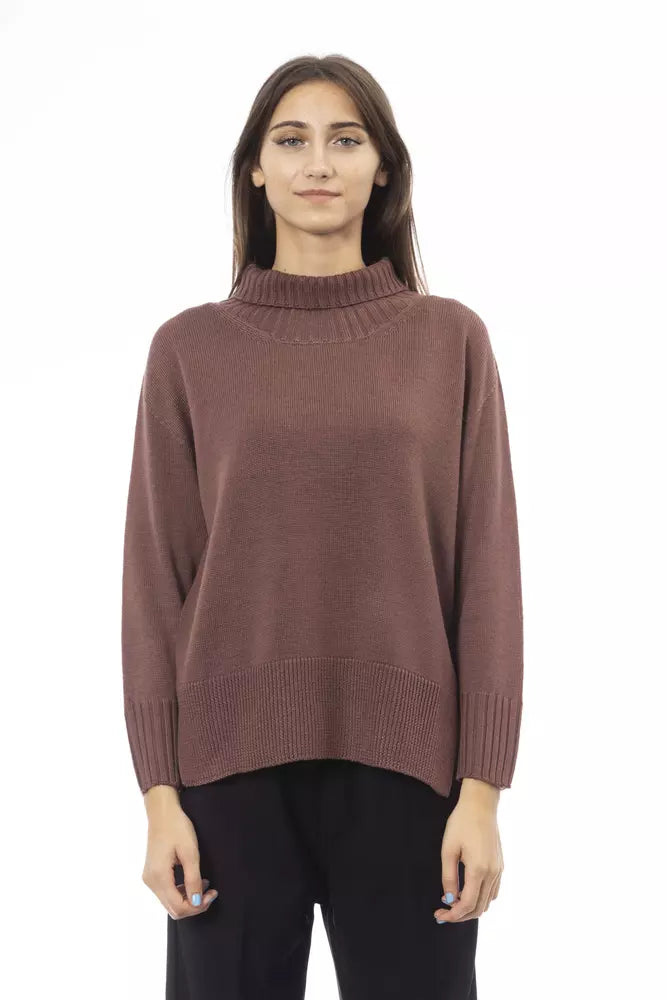 Alpha Studio Brun Tencel Dametrøje